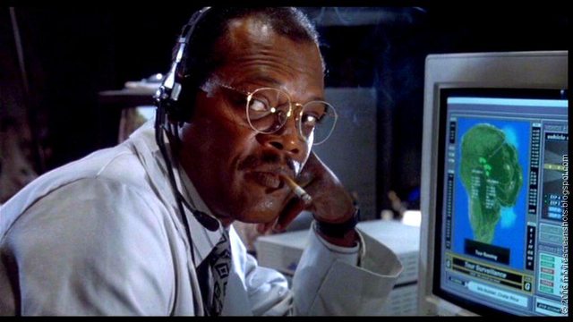 Hold on to your butts. What's that on the screen in front of Ray Arnold?