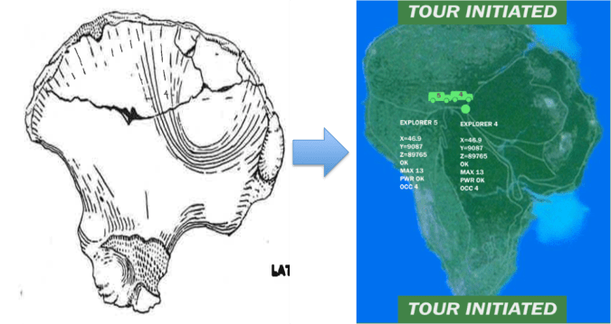 MLD at a slightly oblique view (or stretched top to bottom) magically transforms into Isla Nublar.